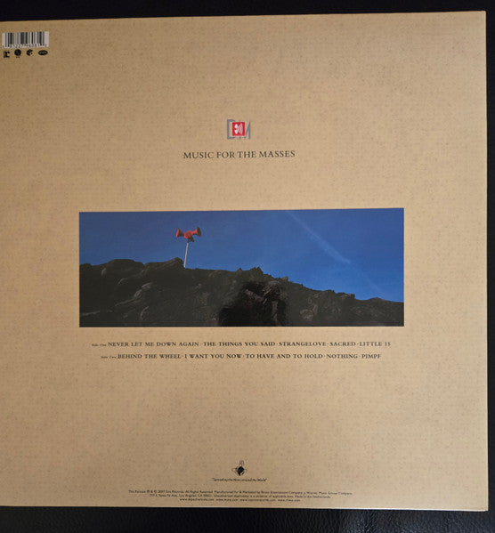 Depeche Mode : Music For The Masses (LP, Album, RE, RM, RP, 180)