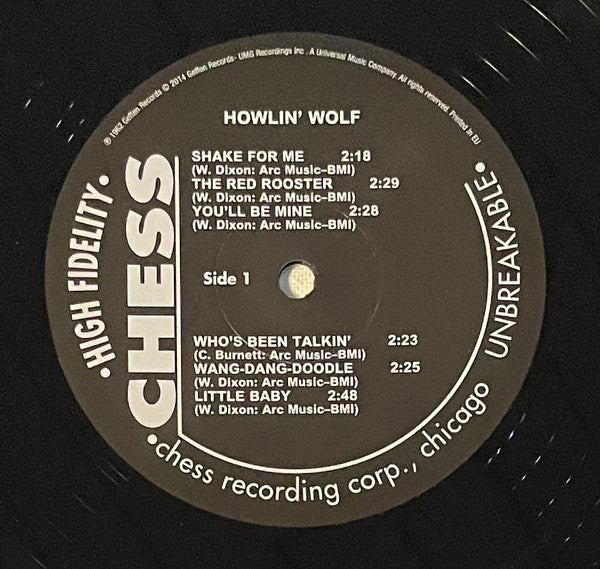 Howlin' Wolf : Howlin' Wolf (LP, Album)