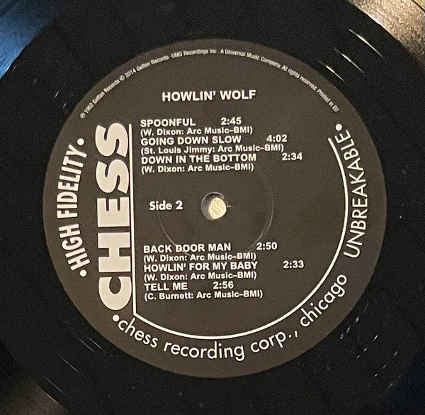 Howlin' Wolf : Howlin' Wolf (LP, Album)