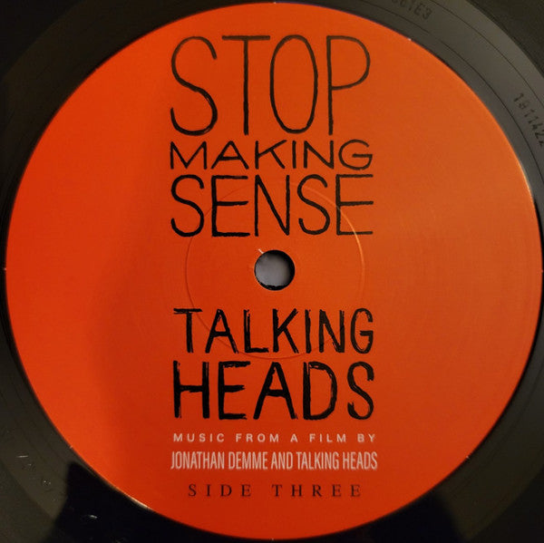 Talking Heads : Stop Making Sense (Music From A Film By Jonathan Demme And Talking Heads) (2xLP, Album, RE, RM)