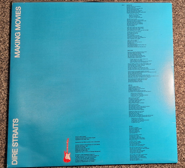 Dire Straits : Making Movies (LP, Album, RE, RM, 180)