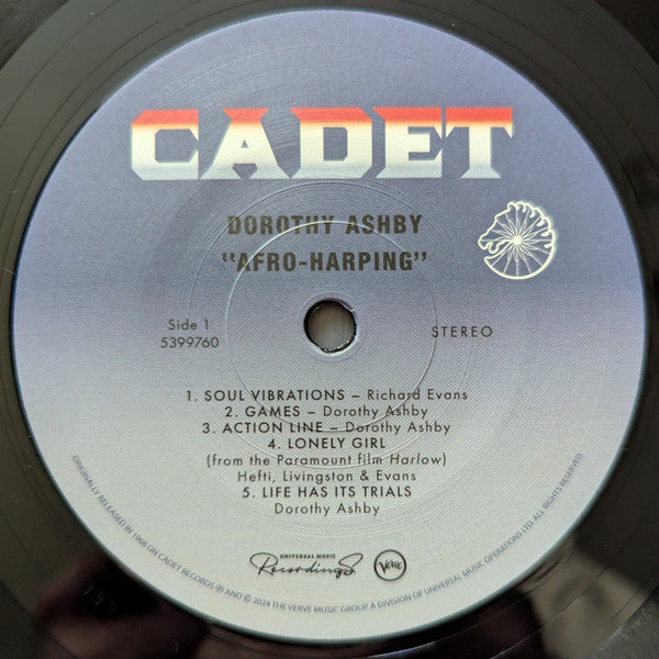 Dorothy Ashby : Afro-Harping (LP, Album, RE + LP + Dlx, RM)