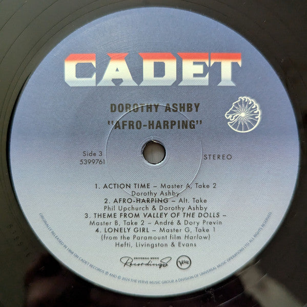 Dorothy Ashby : Afro-Harping (LP, Album, RE + LP + Dlx, RM)