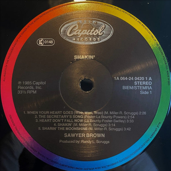 Sawyer Brown : Shakin' (LP, Album)