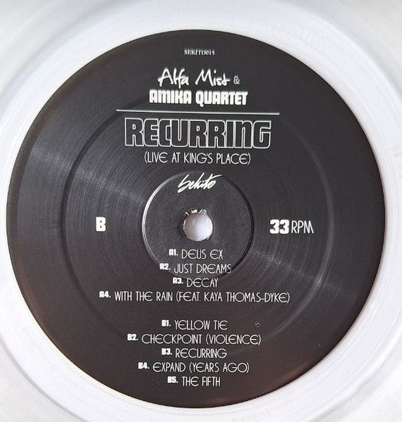 Alfa Mist & Amika Quartet :  Recurring (Live At King's Place) (LP, Ltd, Cle)