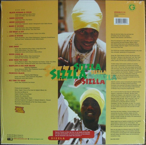 Sizzla : Black Woman And Child (LP, Album, Ltd, RE, Gre)