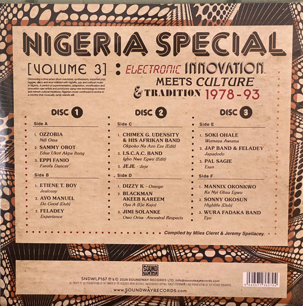 Various : Nigeria Special Volume 3: Electronic Innovation Meets Culture And Tradition 1978​-​93  (3xLP, Comp)