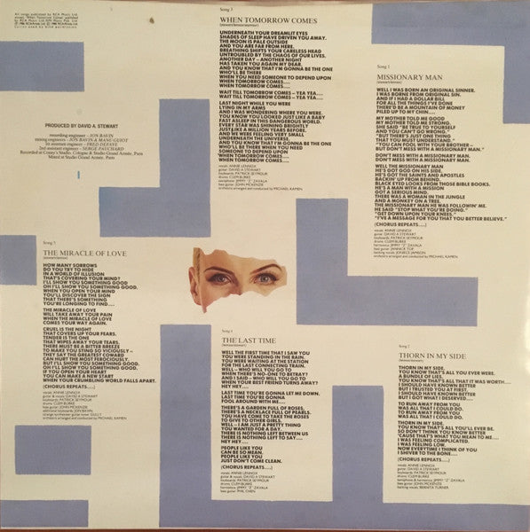 Eurythmics : Revenge (LP, Album)