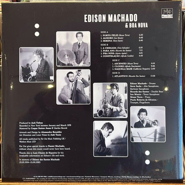 Edison Machado & Boa Nova* : Edison Machado & Boa Nova (2xLP, Album)