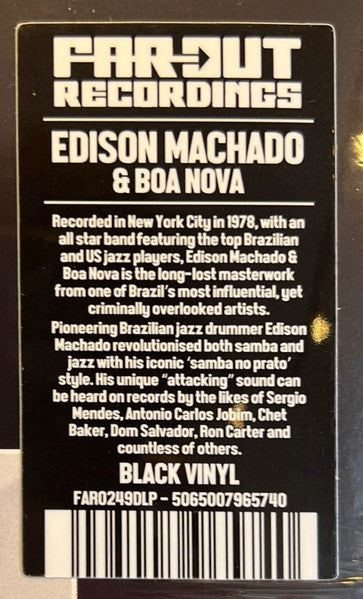 Edison Machado & Boa Nova* : Edison Machado & Boa Nova (2xLP, Album)