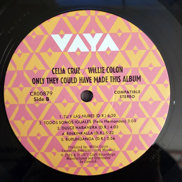 Cruz* & Colon* : Only They Could Have Made This Album (LP, Album, RSD, Ltd, RE)