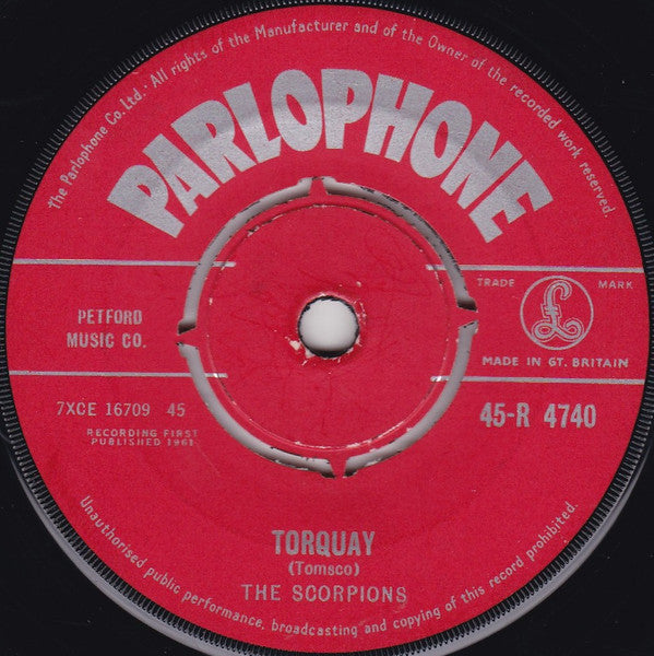 The Scorpions (3) : (Ghost) Riders In The Sky / Torquay (7", Single)