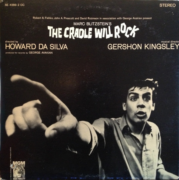 Marc Blitzstein : The Cradle Will Rock (Original Cast) (2xLP)