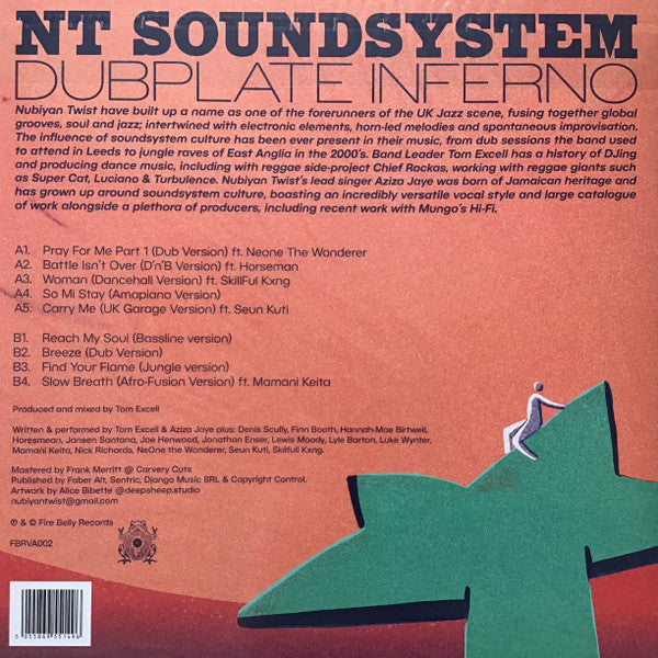 NT Soundsystem* : Dubplate Inferno (LP, Album)