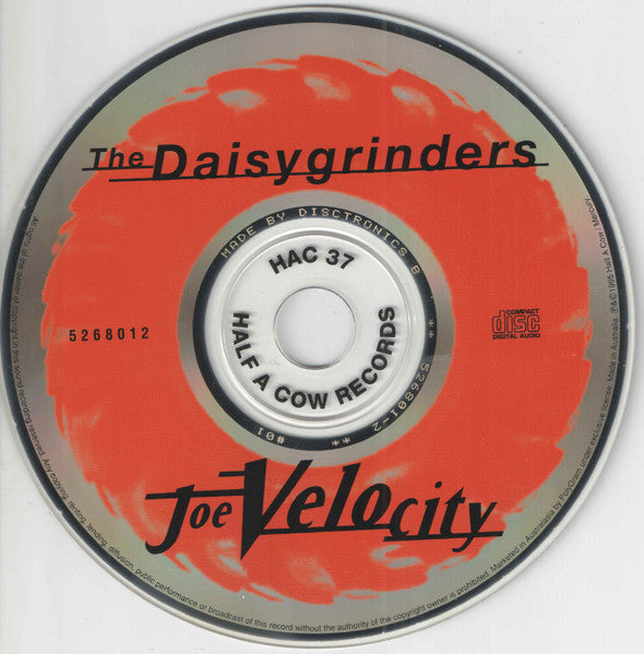 Daisygrinders : Joe Velocity (CD, Album)