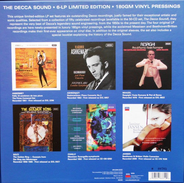 Various : The Decca Sound (6xLP, Comp + Box, Ltd)