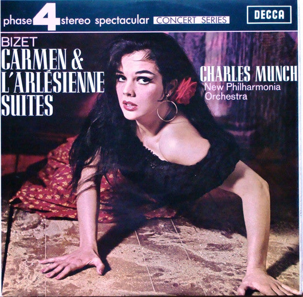 New Philharmonia Orchestra, Charles Munch, Georges Bizet : Carmen & L'Arlésienne Suites (LP, Comp)