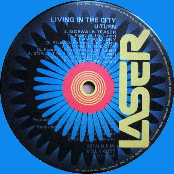 U-Turn (8) : Living In The City (LP)