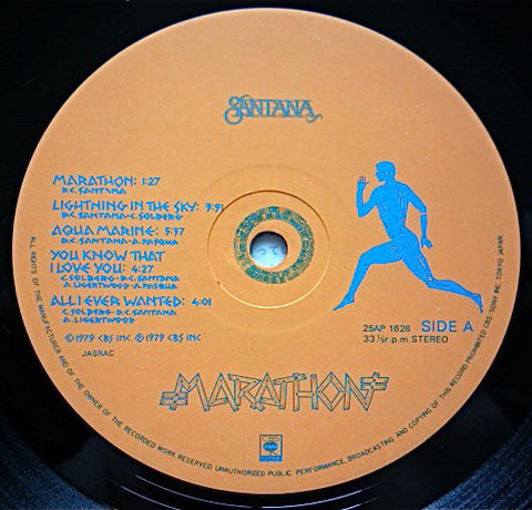 Santana : Marathon (LP, Album)