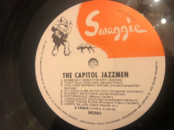 Various : The Capitol Jazzmen 1943-1947 (LP, Comp, Mono, RE)