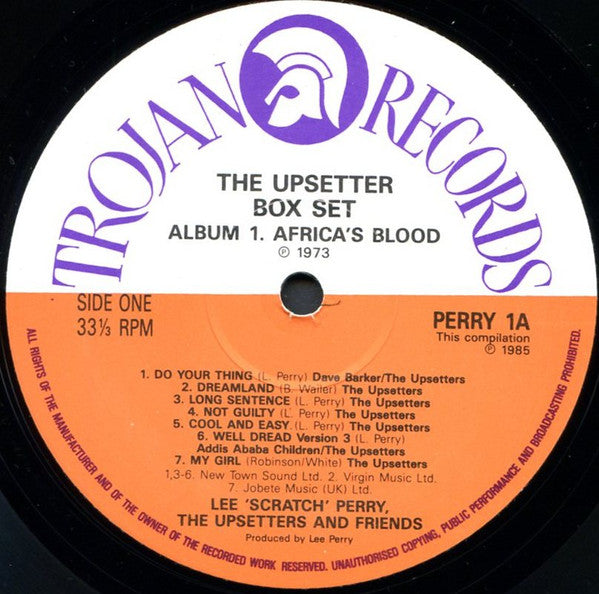 Lee 'Scratch' Perry*, The Upsetters & Friends* : The Upsetter Box Set (3xLP, Album + Box, Comp, Ltd)