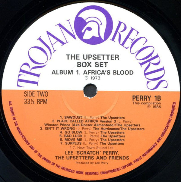 Lee 'Scratch' Perry*, The Upsetters & Friends* : The Upsetter Box Set (3xLP, Album + Box, Comp, Ltd)