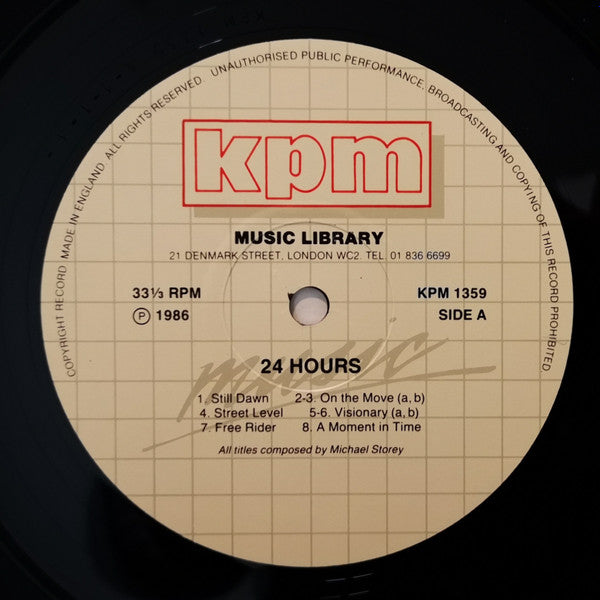 Mike Storey : 24 Hours (LP, Amb)