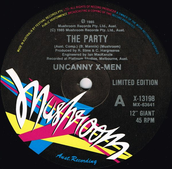 Uncanny X-Men : The Party (12", Ltd)