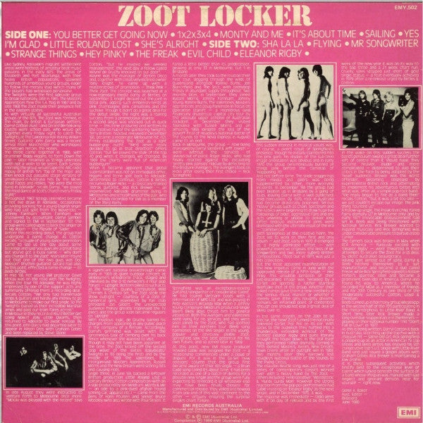 The Zoot* : Zoot Locker (The Best Of The Zoot - 1968-1971) (LP, Comp)