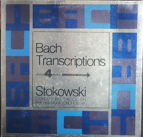 Stokowski* Conducting  The Czech Philharmonic Orchestra : Bach Transcriptions (LP, Album)