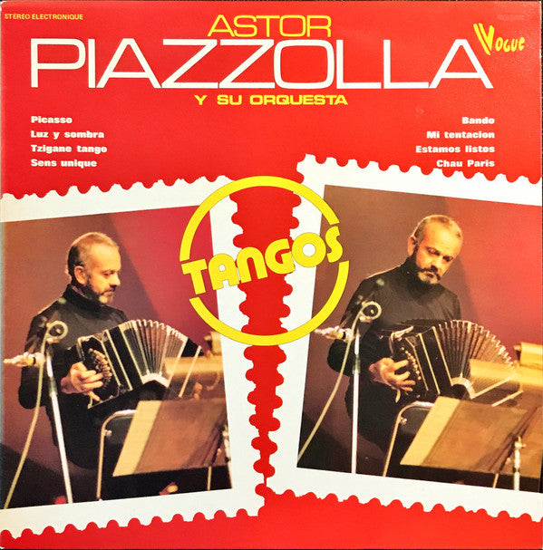 Astor Piazzolla Y Su Orquesta* : Tangos (LP, Album, RE)