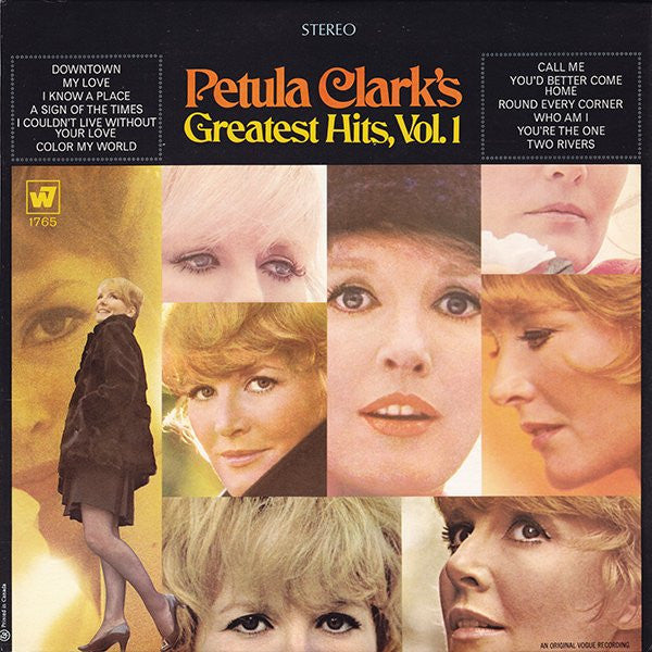 Petula Clark : Petula Clark's Greatest Hits, Vol. 1 (LP, Comp)