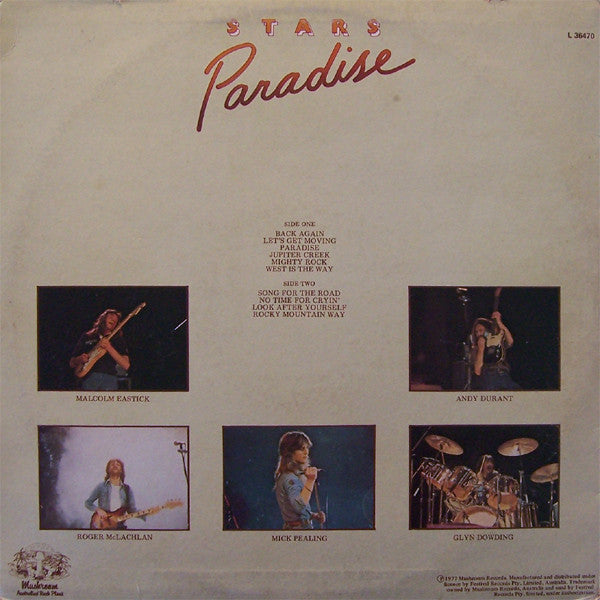Stars (6) : Paradise (LP, Album)