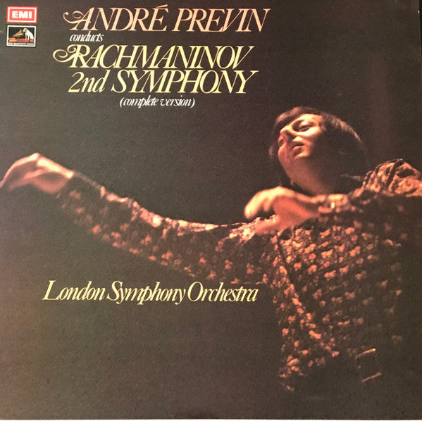 André Previn Conducts London Symphony Orchestra / Rachmaninov* : 2nd Symphony (Complete Version) (LP, RE)