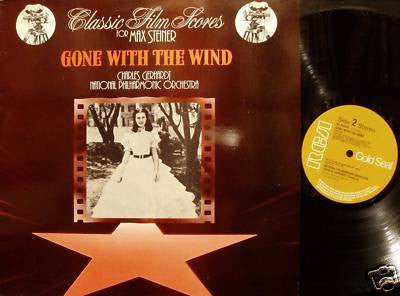 Max Steiner, Charles Gerhardt, National Philharmonic Orchestra : Max Steiner's Classic Film Score "Gone With The Wind" (LP)