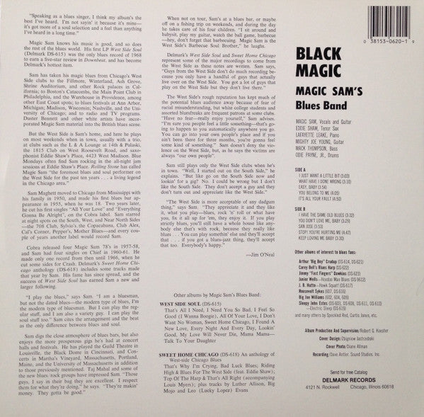 Magic Sam Blues Band : Black Magic (LP, Album, RE)