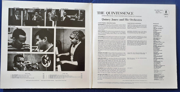 Quincy Jones And His Orchestra : The Quintessence (LP, Album, Ltd, RE, RM, 180)