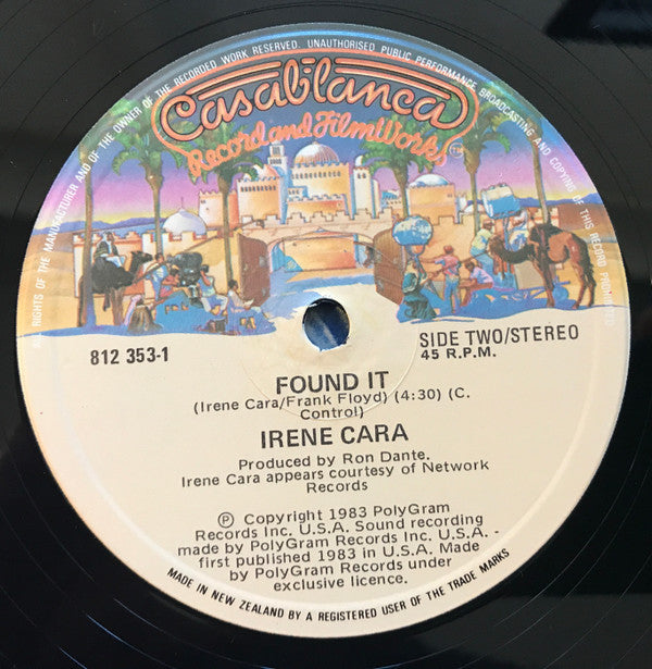 Irene Cara : Flashdance ... What A Feeling (12", Single)