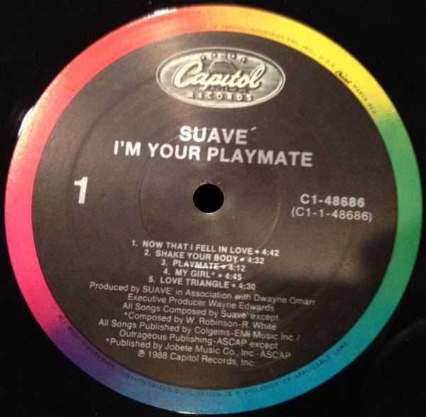 Suavé : I'm Your Playmate (LP, Album)