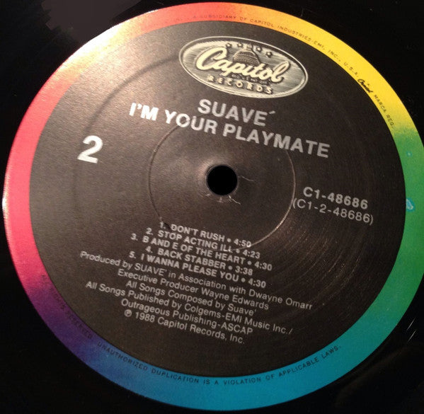 Suavé : I'm Your Playmate (LP, Album)