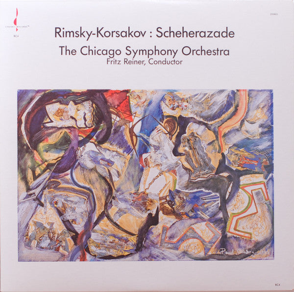 Rimsky-Korsakov*, The Chicago Symphony Orchestra*, Fritz Reiner : Scheherazade (LP, Album, RE)