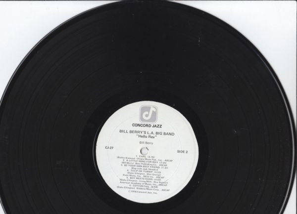 Bill Berry's L.A. Big Band* : Hello Rev (LP, Album)
