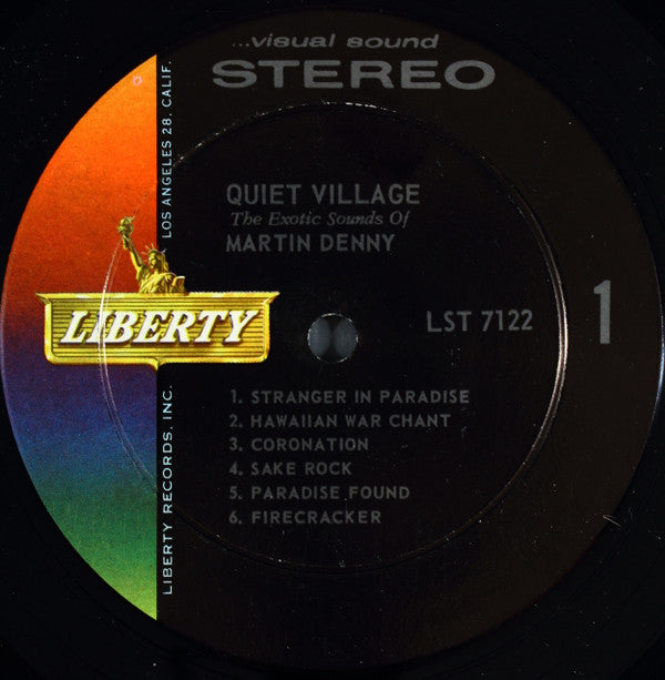 Martin Denny : Quiet Village - The Exotic Sounds Of Martin Denny (LP, Album, RE, 2nd)