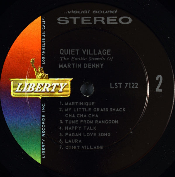 Martin Denny : Quiet Village - The Exotic Sounds Of Martin Denny (LP, Album, RE, 2nd)