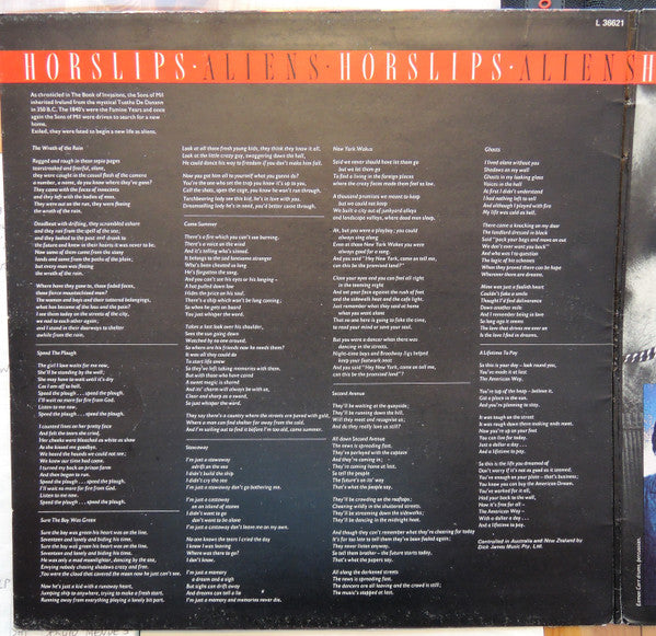 Horslips : Aliens (LP, Album, Gat)