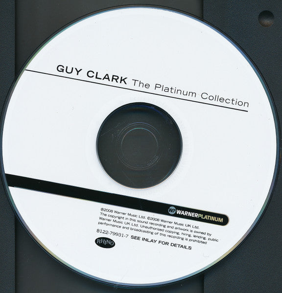 Guy Clark : The Platinum Collection (CD, Comp)