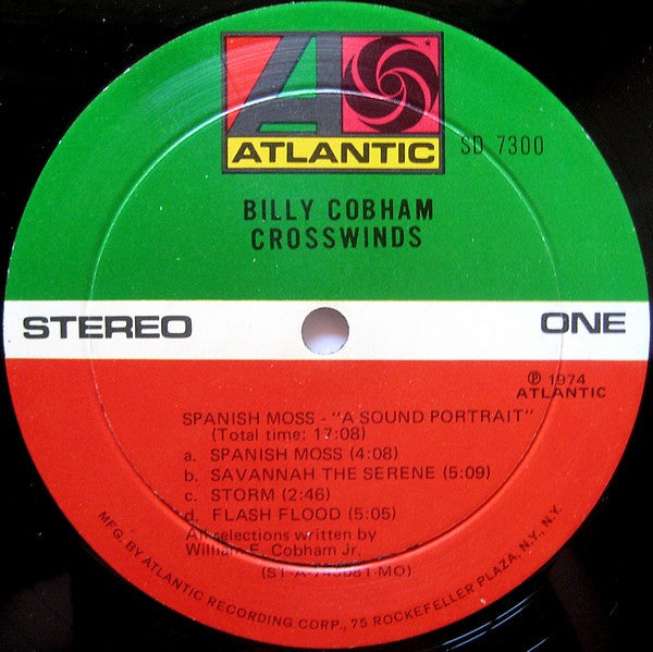 Billy Cobham : Crosswinds (LP, Album, MO )