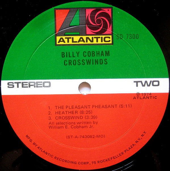 Billy Cobham : Crosswinds (LP, Album, MO )
