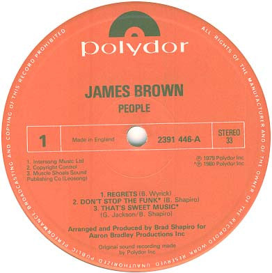 James Brown : People (LP)