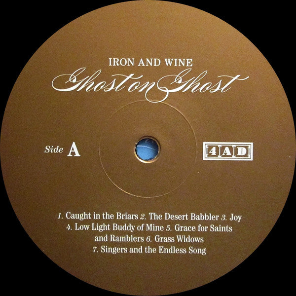 Iron And Wine : Ghost On Ghost (LP, Album + 7" + CD, Album + Ltd)